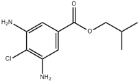 4-Chloro-3,5-Diaminobenzoic Acid Isobutyl Ester